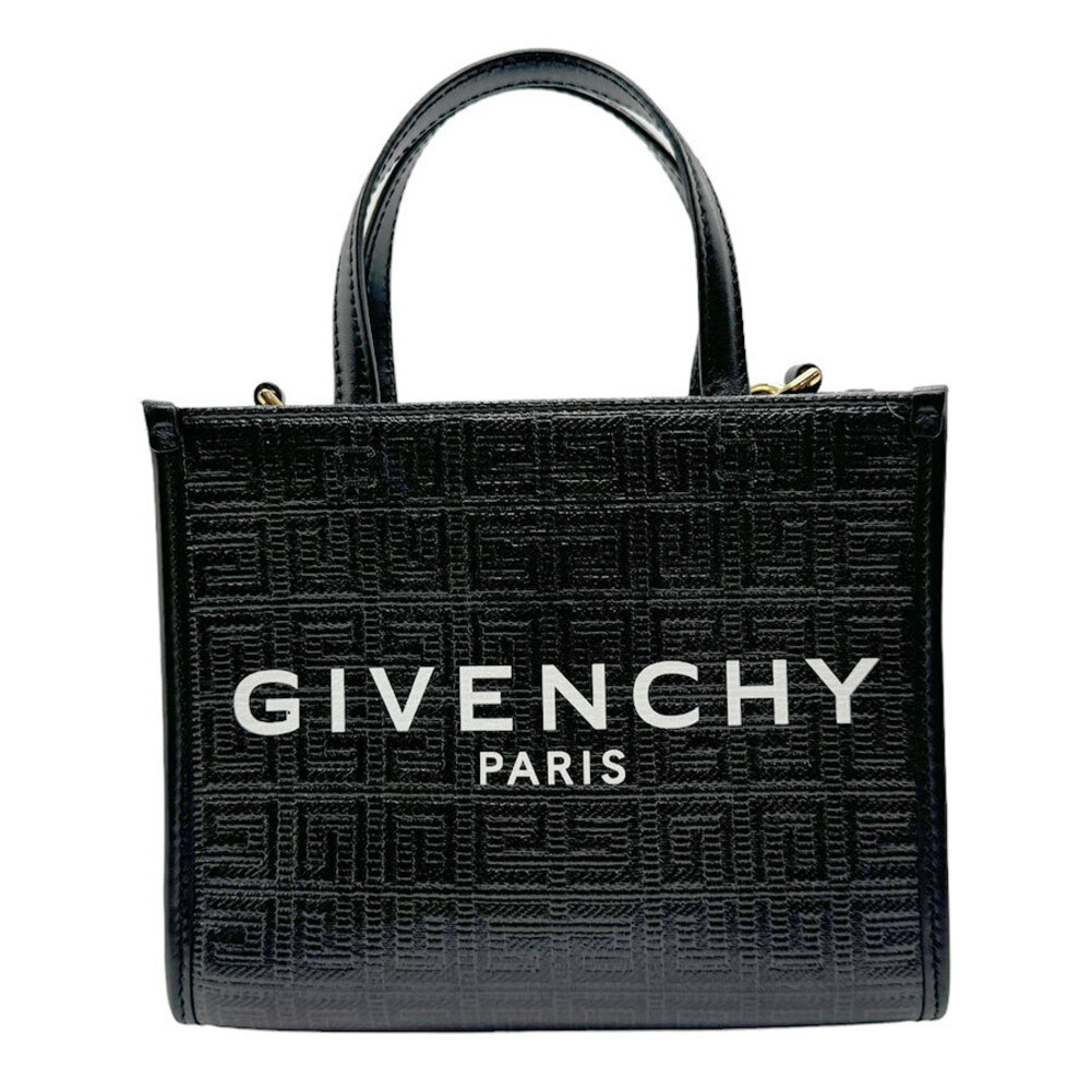 Givenchy 2way Handbag Crossbody Leather Black
